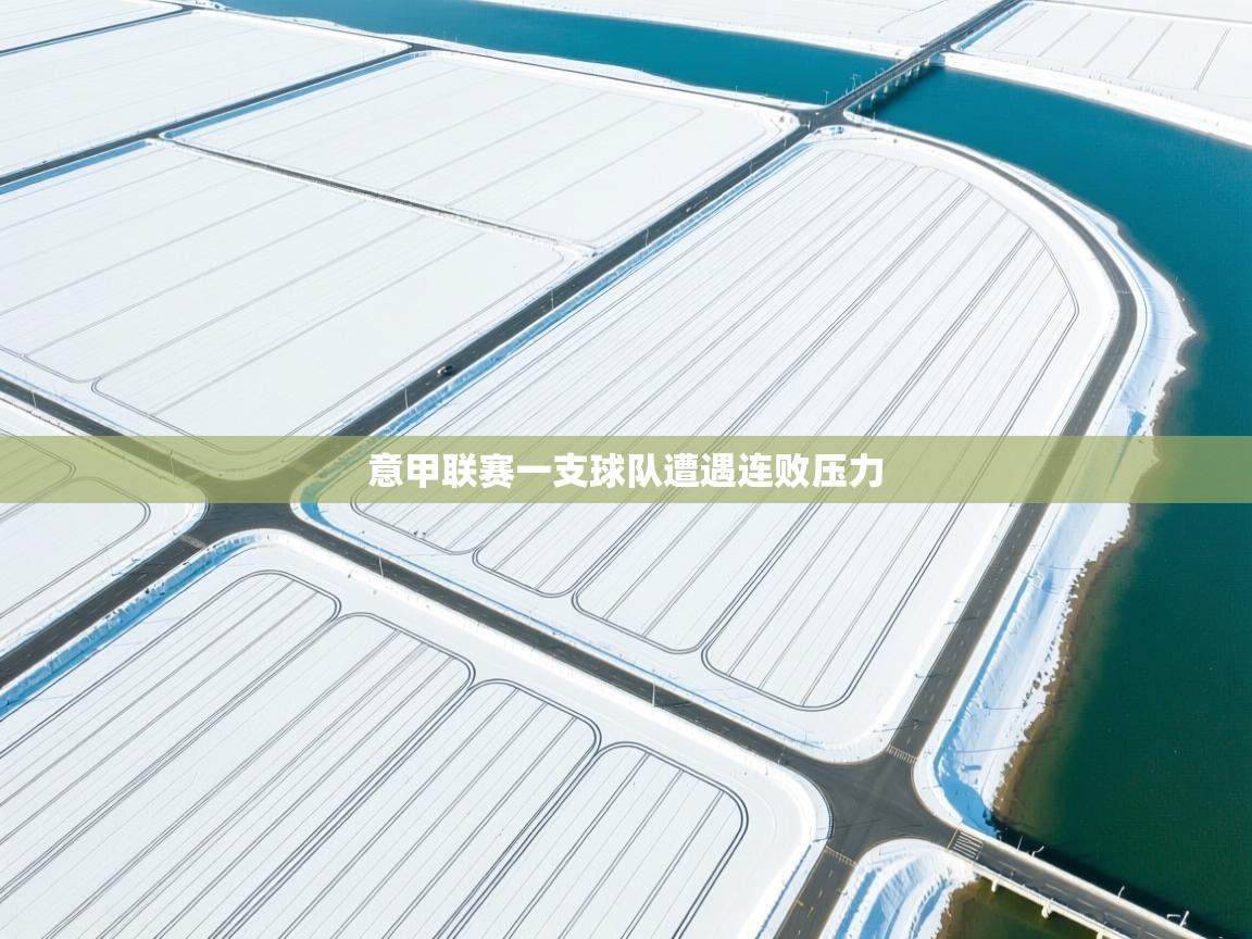 开云体育工单提交入口-意甲联赛一支球队遭遇连败压力  第3张